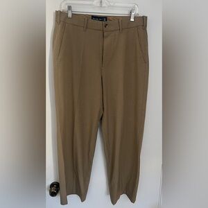 Abercrombie and Fitch Men's Tan Pants - 32x30 Baggy